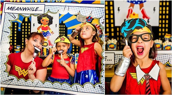 Wonder Woman Birthday Party | Pretty My Party Wonder Woman Birthday Party | Pretty My Party